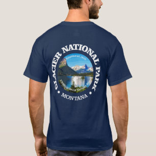 Glacier Nationaal Park (rd)2 T-shirt