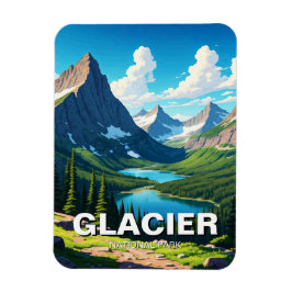 Glacier Nationaal Park Reis Magneet