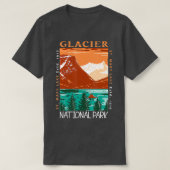 Glacier Nationaal Park St T-shirt (Design voorkant)