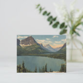 Glacier nationaal park USA (1) Feestdagenkaart (Staand voorkant)