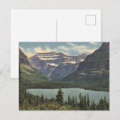 Glacier nationaal park USA (2) Briefkaart (Voorkant / Achterkant)