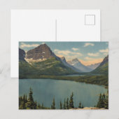 Glacier nationaal park USA Briefkaart (1) (Voorkant / Achterkant)