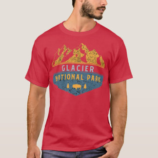 Glacier national park 3 t-shirt
