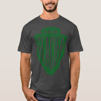 Glacier National Park Arrowhead Green T-shirt