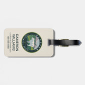 Glacier National Park Bagagelabel (Achterkant horizontaal)