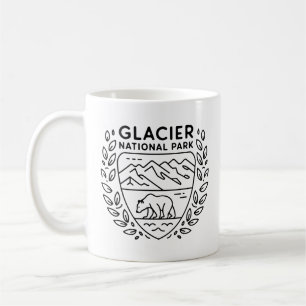 Glacier National Park Beer Embleem Koffiemok
