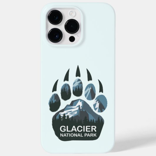 Glacier National Park Beer Paw Case-Mate iPhone Case (Achterkant)