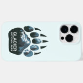 Glacier National Park Beer Paw Case-Mate iPhone Case (Achterkant (horizontaal))