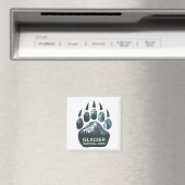 Glacier National Park Beer Paw Magneet (Insitu (Vaatwasser))