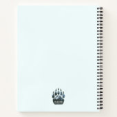 Glacier National Park Beer Paw Notitieboek (Achterkant)