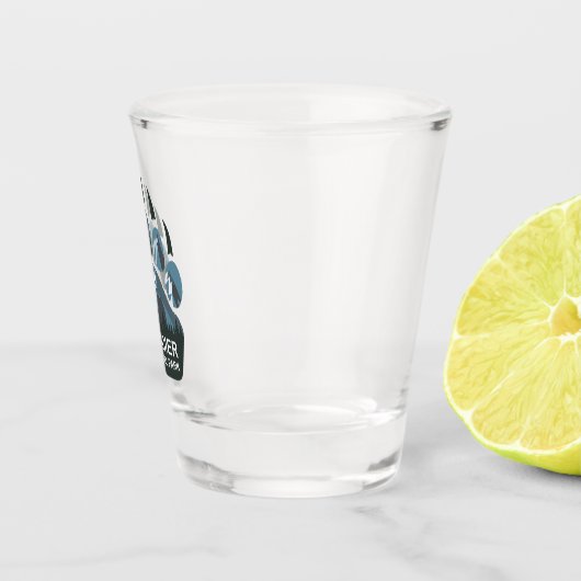 Glacier National Park Beer Paw Shot Glas (Rechts)