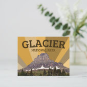 Glacier National Park Briefkaart (Staand voorkant)