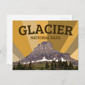 Glacier National Park Briefkaart (Voorkant / Achterkant)