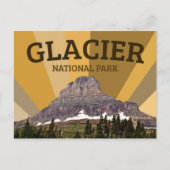 Glacier National Park Briefkaart (Voorkant)