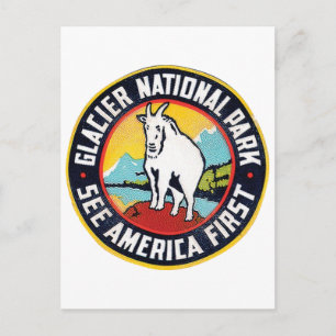 Glacier National Park Briefkaart