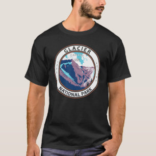 Glacier National Park Canada Badge T-shirt