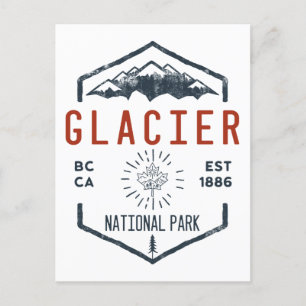 Glacier National Park Canada  Briefkaart