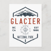 Glacier National Park Canada Briefkaart (Voorkant)