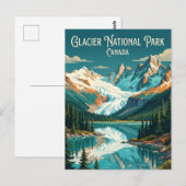 Glacier National Park Canada Briefkaart (Voorkant / Achterkant)