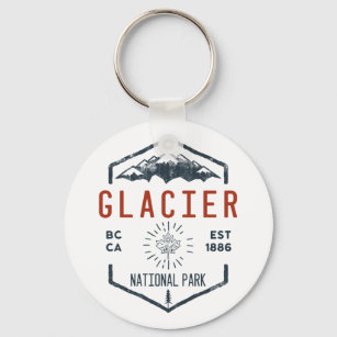 Glacier National Park Canada  Sleutelhanger