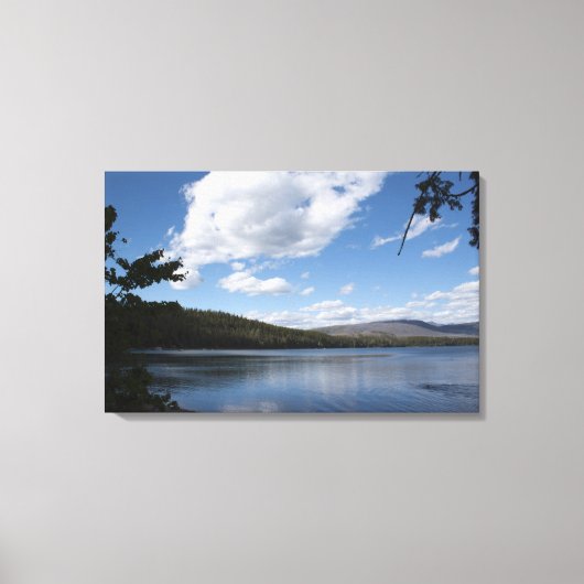Glacier National Park. Canvas Afdruk (Voorkant)