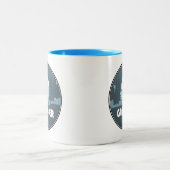 Glacier National Park Deer Tweekleurige Koffiemok (Center)