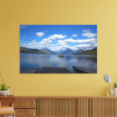 Glacier National Park fotografie Canvas Afdruk (Insitu (Woonkamer))