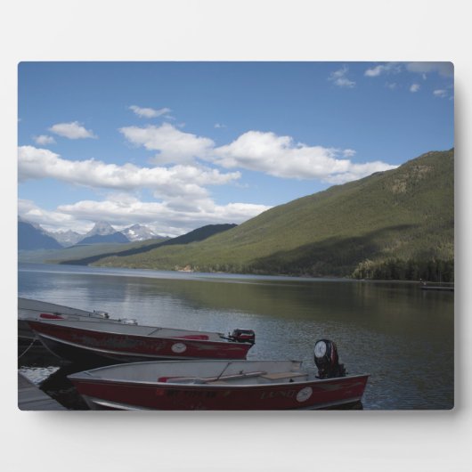Glacier National Park-fotografie. Fotoplaat (Voorkant)