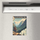 Glacier National Park Going-to-the-sun road Magneet (Insitu (Vaatwasser))