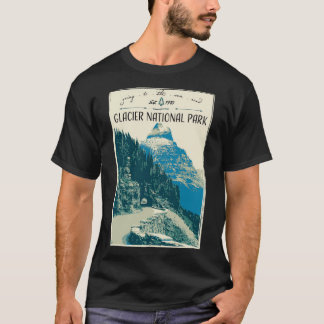 Glacier National Park Going to the Sun Road T-shirt