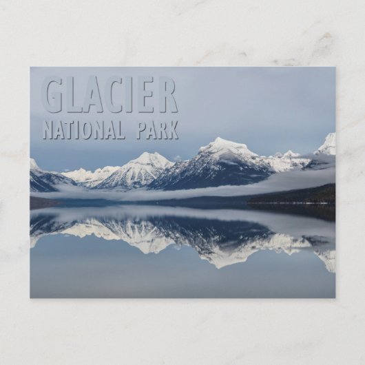 Glacier National Park Lake McDonald Montana Briefkaart (Voorkant)