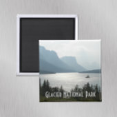 Glacier National Park Landscape Foto Magneet