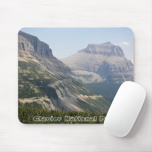 Glacier National Park Landscape Foto Muismat (Met muis)