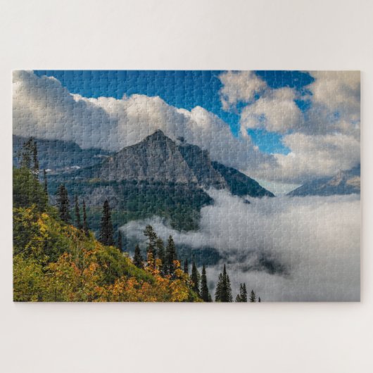 Glacier National Park landschap Legpuzzel (Horizontaal)