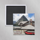 Glacier National Park Lodge Foto Magneet
