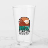Glacier National Park Montana  Glas (Voorkant)