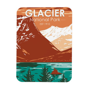 Glacier National Park Montana  Magneet