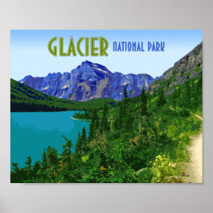 Glacier National Park Montana Poster