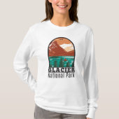Glacier National Park Montana  T-shirt (Voorkant)