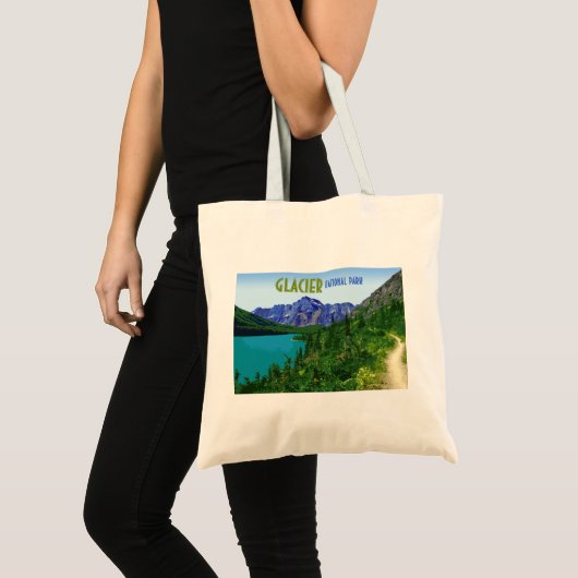 Glacier National Park Montana  Tote Bag (Voorkant (product))