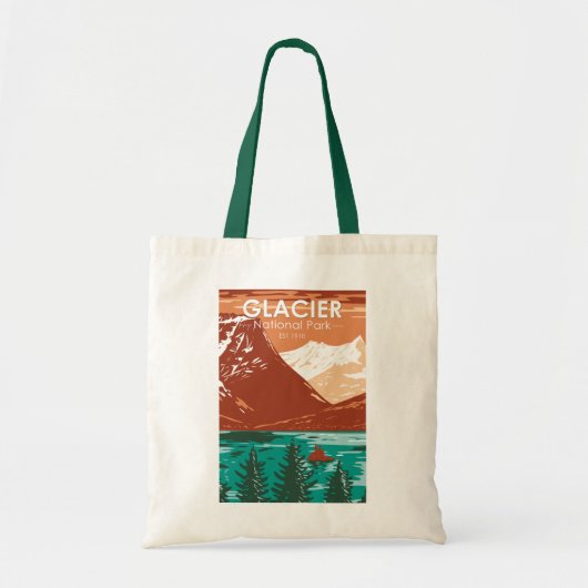 Glacier National Park Montana  Tote Bag (Voorkant)