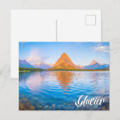 Glacier National Park, Montana, United States Briefkaart (Voorkant / Achterkant)