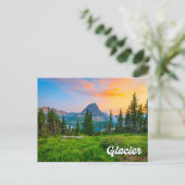 Glacier National Park, Montana, United States Briefkaart (Staand voorkant)