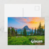Glacier National Park, Montana, United States Briefkaart (Voorkant / Achterkant)