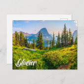 Glacier National Park, Montana, USA Briefkaart (Voorkant / Achterkant)