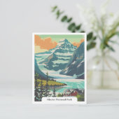 Glacier National Park, Montana, Verenigde Staten Briefkaart (Staand voorkant)