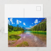 Glacier National Park, Montana, Verenigde Staten Briefkaart (Voorkant / Achterkant)