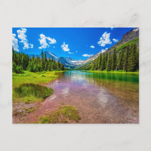 Glacier National Park, Montana, Verenigde Staten Briefkaart (Voorkant)