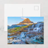 Glacier National Park, Montana, Verenigde Staten Briefkaart (Voorkant / Achterkant)