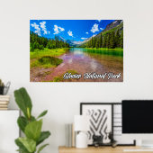 Glacier National Park, Montana, Verenigde Staten Poster (Thuiskantoor)